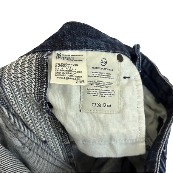 AG ADRIANO GOLDSCHMIED | The Prima Ankle Pintucked Cigarette Ankle Jeans 26R - Picture 15 of 16